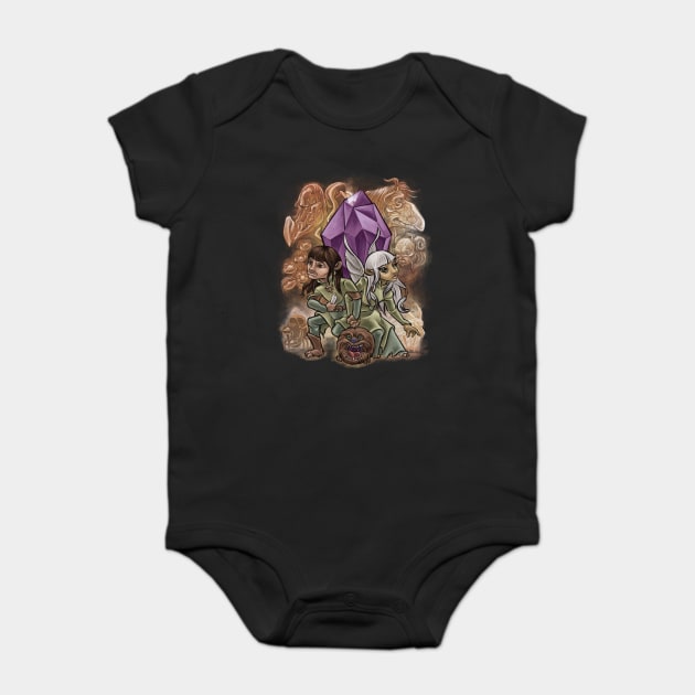 dark crystal Baby Bodysuit by majanation